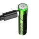Батарейки Hoco JA4 AAA rechargeable lithium battery (2шт)