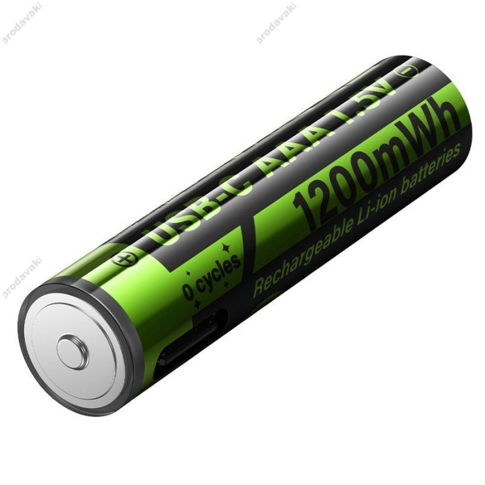 Батарейки Hoco JA4 AAA rechargeable lithium battery (2шт)