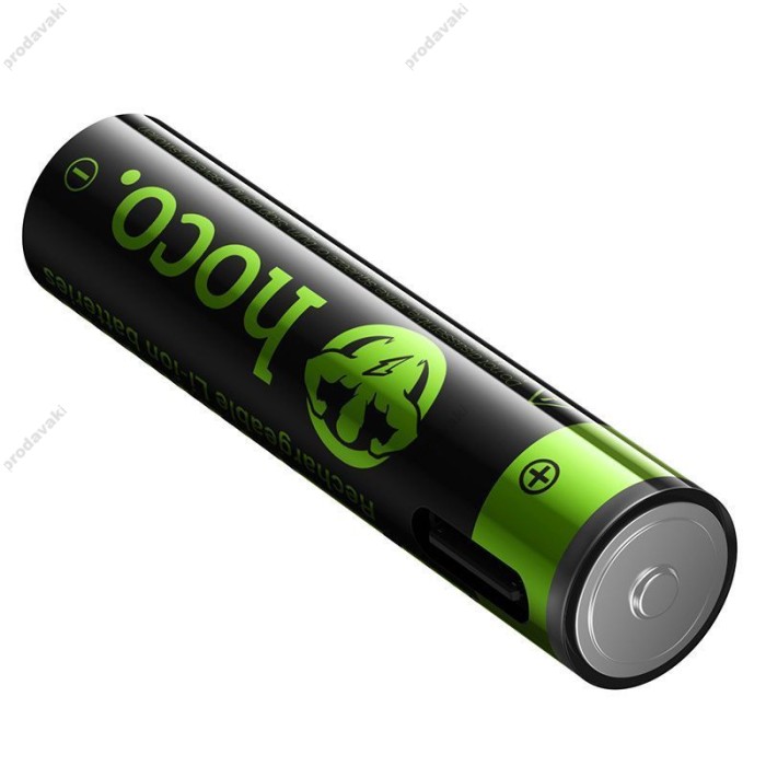Батарейки Hoco JA4 AAA rechargeable lithium battery (2шт)
