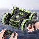 Дитяча іграшка (Авто) Double sided amphibious stunt vehicle JC04 Green