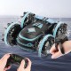 Дитяча іграшка (Авто) Double sided amphibious stunt vehicle JC04 Blue