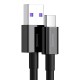 Кабель Baseus Superior Series Fast Charging Data Cable USB to Type-C 66W 6A 1m Black CATYS-01