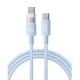 Кабель Baseus Display 2 Fast Charging Type-C to Type-C 100W 5A 1m Blue P10382702311-00