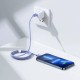 PD кабель Baseus Crystal Shine Series Fast Charging Data Cable Type-C to iP Lightning 20W 1.2m Purple CAJY000205
