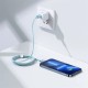 PD кабель Baseus Crystal Shine Series Fast Charging Data Cable Type-C to iP Lightning 20W 1.2m Sky Blue CAJY001303