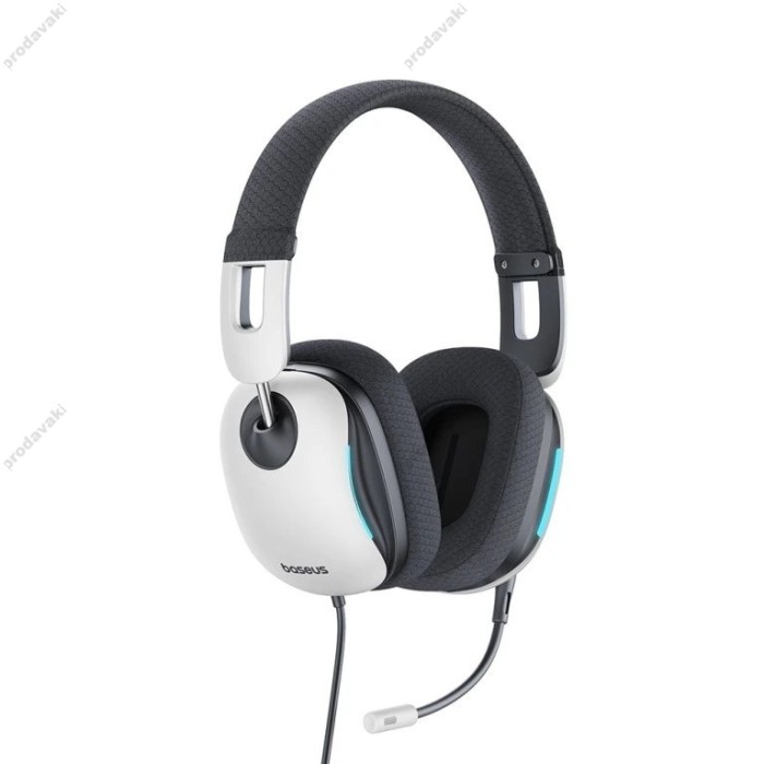 Дротові навушники Baseus GoPlay 1+ Max Gaming Wired Headphones White A00181003213-00
