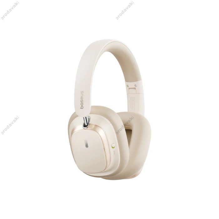 Бездротові Bluetooth навушники Baseus Bowie H1s Noise-Cancellation White A00075301223-00
