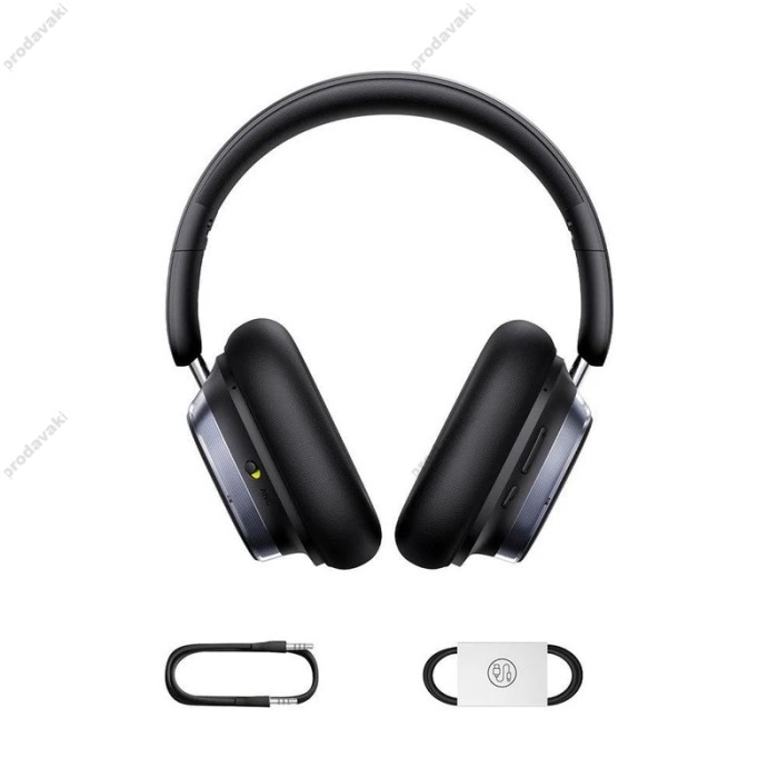 Бездротові Bluetooth навушники Baseus Bowie H1s Noise-Cancellation Black A00075301113-00