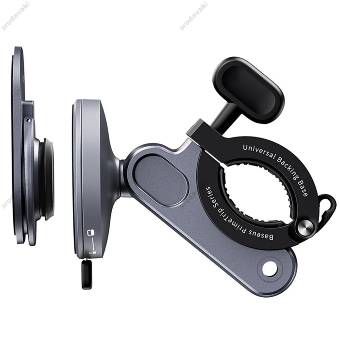 Тримач телефону для велосипеда/мотоцикла Baseus PrimeTrip Series Stick-on Type Bike Phone Mount Black C40569001121-00