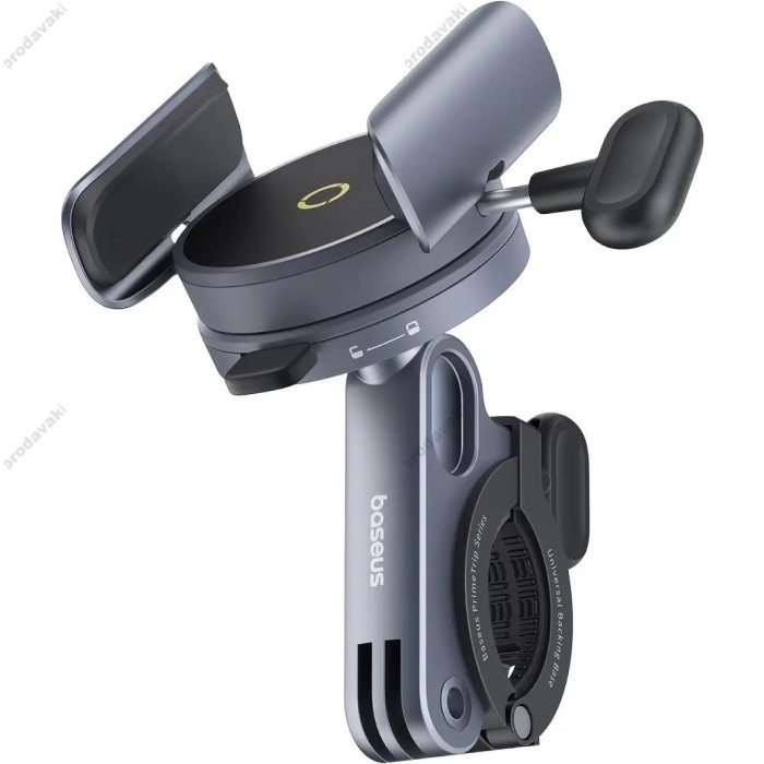 Тримач телефону для велосипеда/мотоцикла Baseus PrimeTrip Series Magnetic Bike Phone Holder Black C40569000121-00