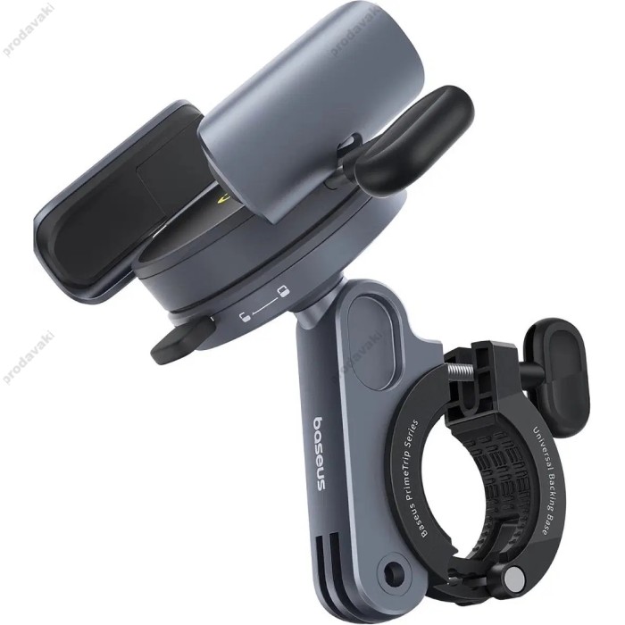 Тримач телефону для велосипеда/мотоцикла Baseus PrimeTrip Series Magnetic Bike Phone Holder Black C40569000121-00
