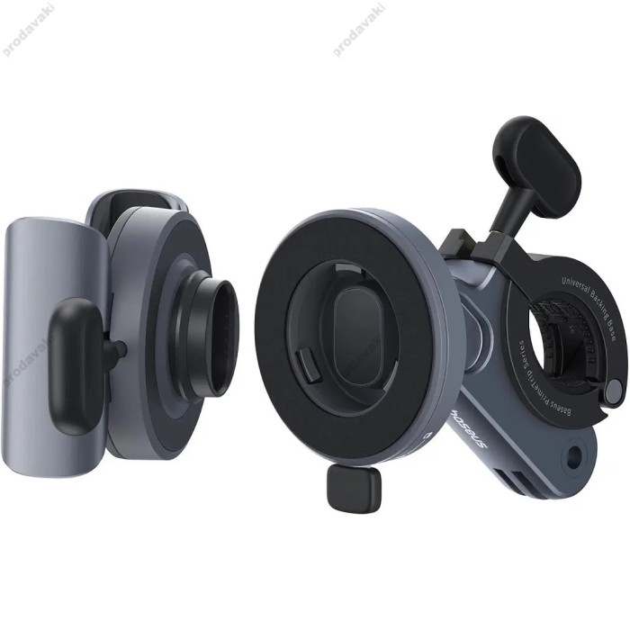 Тримач телефону для велосипеда/мотоцикла Baseus PrimeTrip Series Magnetic Bike Phone Holder Black C40569000121-00