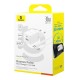 Мережевий зарядний пристрій Baseus Palm Type-C+USB Type-C cable 30W White P1011160A213-01