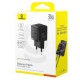 Мережевий зарядний пристрій Baseus Palm Fast Charger 30W Black P10111605113-00