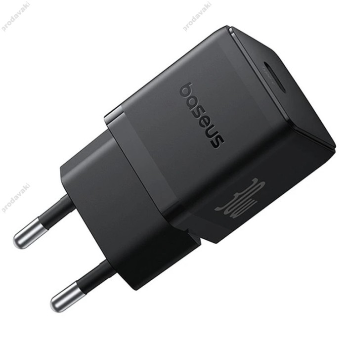 Мережевий зарядний пристрій Baseus Palm Fast Charger 30W Black P10111605113-00