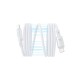 Кабель Baseus PicoGo Magnetic Liquid Silicone Type-C to Type-C 240W 5A 1m White P10376800211-00