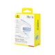 Кабель Baseus PicoGo Magnetic Liquid Silicone Type-C to Type-C 240W 5A 1m Blue P10376800311-00