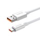 Кабель Baseus Superior Series Charging Data Cable USB to Type-C 100W 6A 1.5m White P10320102214-02