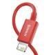 USB кабель Baseus Superior Series Fast Charging Data Cable USB to Lightning 2.4A 1m Red (CALYS-A09)