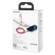USB кабель Baseus Superior Series Fast Charging Data Cable USB to Lightning 2.4A 1m Red (CALYS-A09)