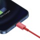 USB кабель Baseus Superior Series Fast Charging Data Cable USB to Lightning 2.4A 1m Red (CALYS-A09)