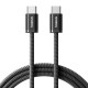 Кабель Baseus Dynamic 4 Fast Charging Type-C to Type-C 100W 5A 1m Cluster Black P10381400111-00