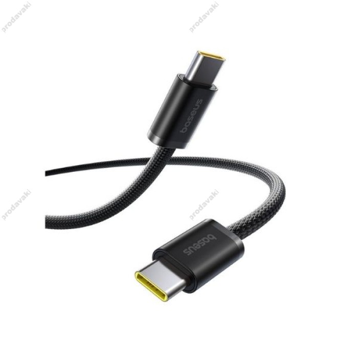 Кабель Baseus Dynamic 4 Fast Charging Type-C to Type-C 100W 5A 1m Cluster Black P10381400111-00