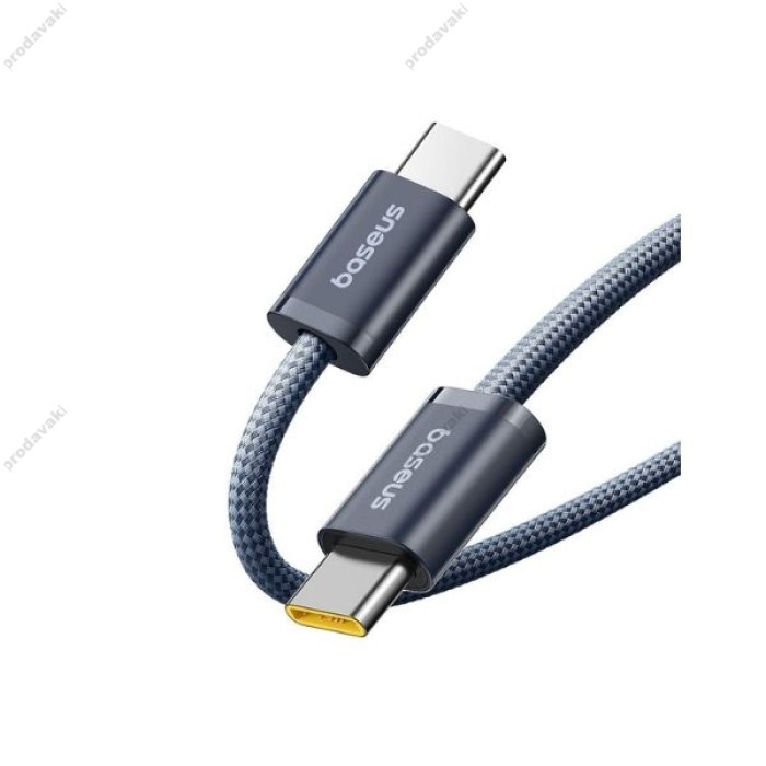 Кабель Baseus Dynamic 4 Fast Charging Type-C to Type-C 100W 5A 1m Cosmic Black P10381400121-00