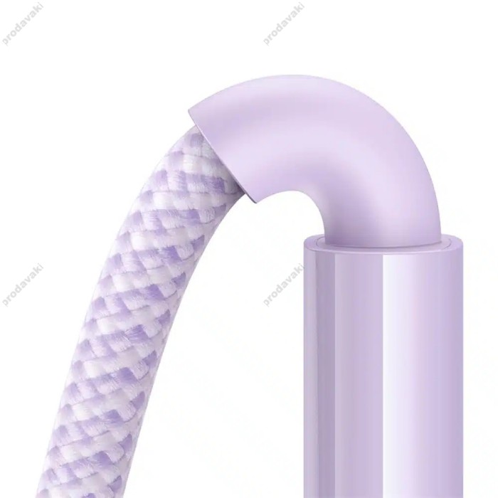 Кабель Baseus Display 2 Fast Charging Data Cable USB to Type-C 100W 5A 1m Purple P10382701511-00