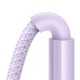 Кабель Baseus Display 2 Fast Charging Data Cable USB to Type-C 100W 5A 1m Purple P10382701511-00