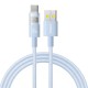 Кабель Baseus Display 2 Fast Charging Data Cable USB to Type-C 100W 5A 1m Blue P10382701311-00