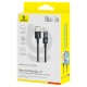 Кабель Baseus Display 2 Fast Charging Data Cable USB to Type-C 100W 5A 1m Black P10382701121-00