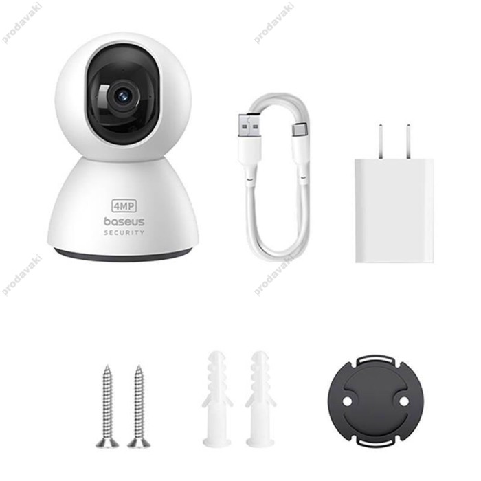 Камера відеоспостереження Baseus Security P1 Indoor Camera 3K White EU (S0TV012132)