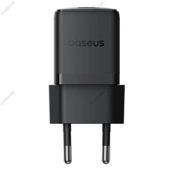 Мережевий зарядний пристрій Baseus Palm Fast Charger Type-C Cable 20W Black P10111602113-01