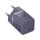 Мережевий зарядний пристрій Baseus GaN5 Fast Charger (mini) Cable Type-C to Type-C 30W Purple P10110902523-00