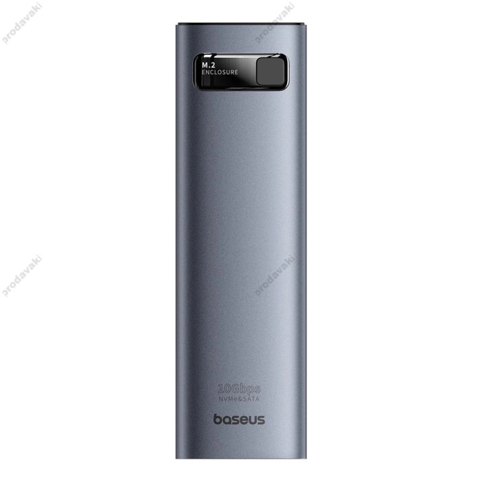 Корпус для зовнішного SSD диску Baseus FlyJoy Series SSD Enclosure для (M.2 NVMe and SATA) Grey B00760600811-02
