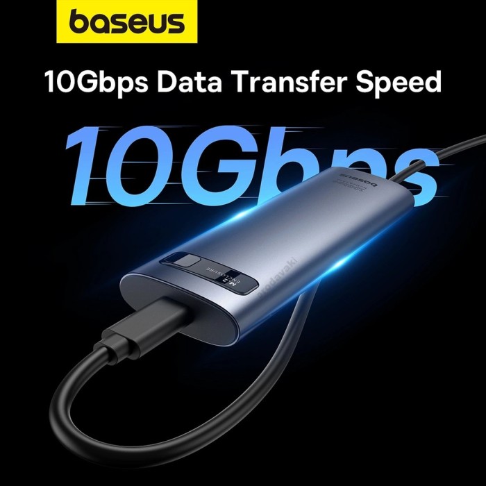 Корпус для зовнішного SSD диску Baseus FlyJoy Series SSD Enclosure для (M.2 NVMe and SATA) Grey B00760600811-02