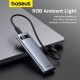 Корпус для зовнішного SSD диску Baseus FlyJoy Series SSD Enclosure для (M.2 NVMe and SATA) Grey B00760600811-02