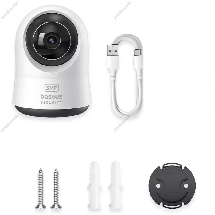 Камера відеоспостереження Baseus Security P1 Pro Indoor Camera 3K White (Adapter Not Included) (S0TV022130)
