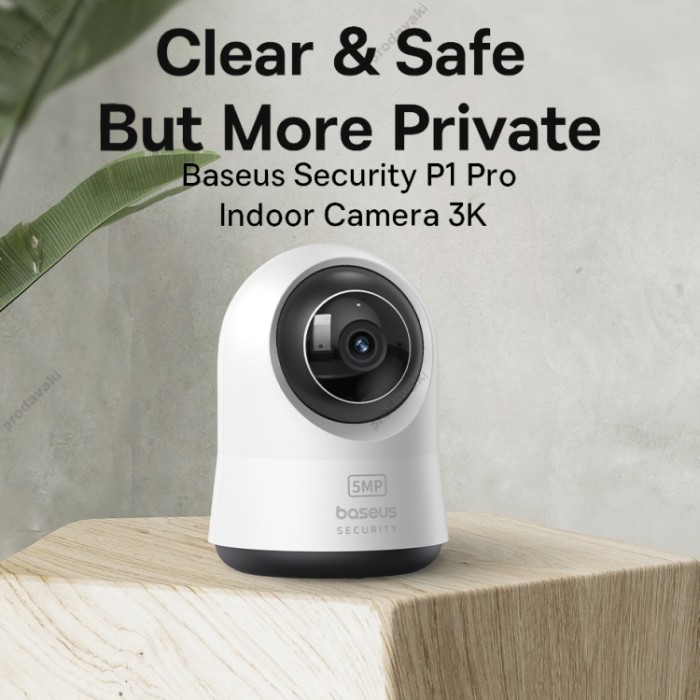 Камера відеоспостереження Baseus Security P1 Pro Indoor Camera 3K White (Adapter Not Included) (S0TV022130)