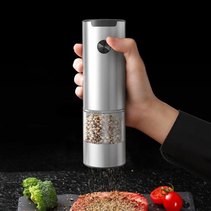 Електричний млин для спецій Electric Grinder KYMQ-43B-01 Silver