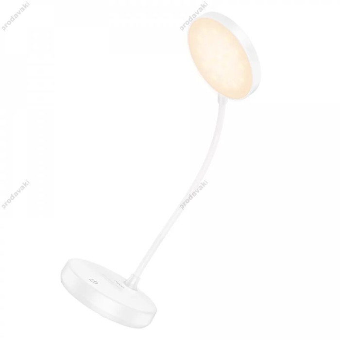 Настільна лампа HOCO HX14 Dazzling 6500K/4500K/3000K White