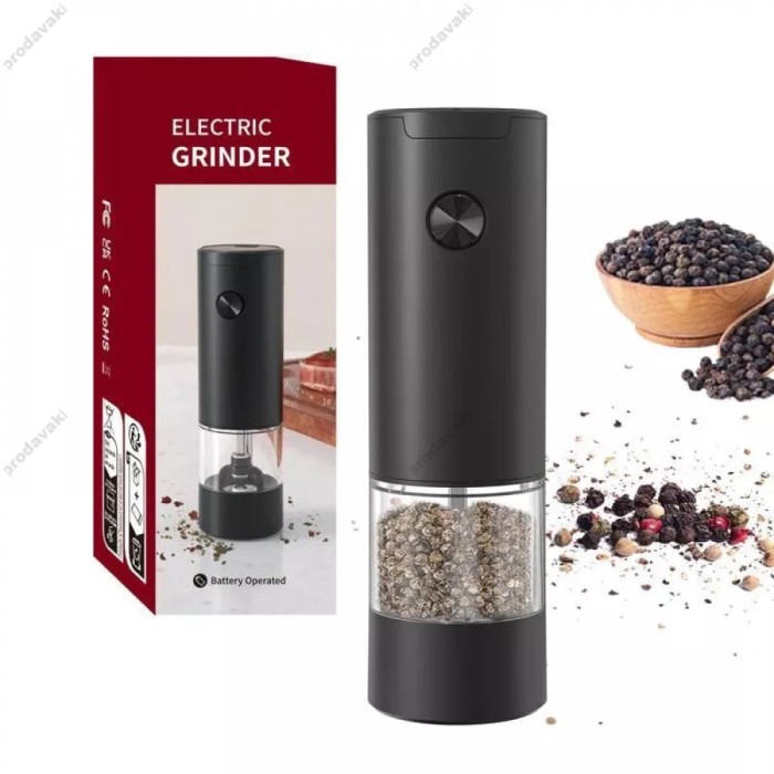 Електричний млин для спецій Electric Grinder KYMQ-44B Black