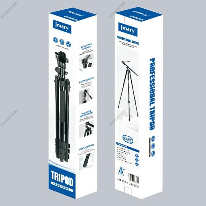 Штатив-трипод Tripod Stand Multifunctional Jmary KS355+HG60 ¼ 1.85m