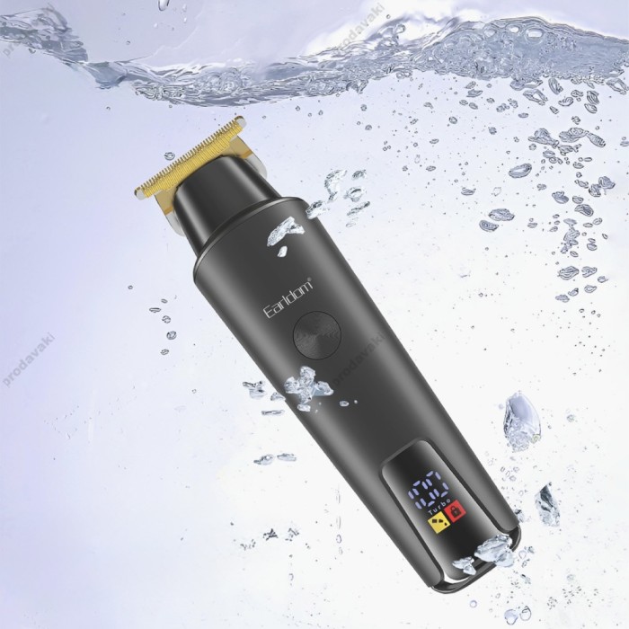 Машинка для стрижки волосся Earldom ET-HC06 Electric Hair Clipper Black