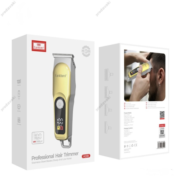 Машинка для стрижки волосся Earldom ET-HC08 Electric Hair Clipper