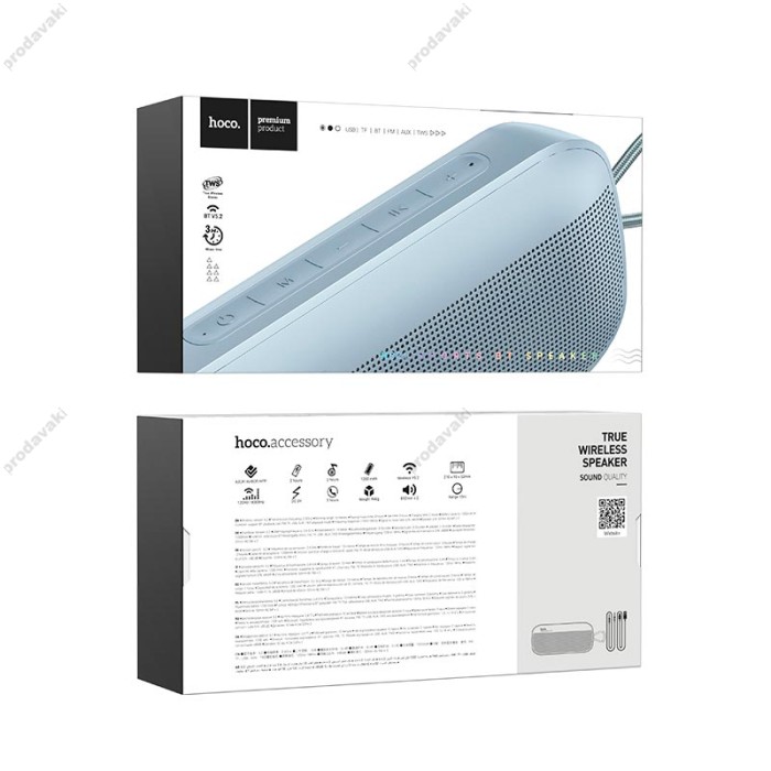 Портативна колонка Bluetooth HOCO HC21 Shadow sports speaker 10W Blue