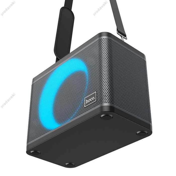 Портативна колонка Bluetooth Hoco BS57 з 2-ма мікрофонами Jenny Black
