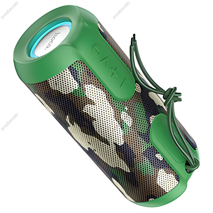 Портативна колонка Bluetooth HOCO BS48 Artistic sports speaker 10W Камуфляжна зелена