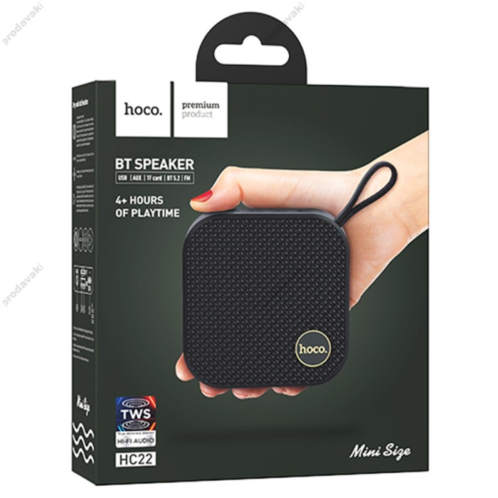 Портативна колонка Bluetooth Hoco HC22 Auspicious Sports 5W Black